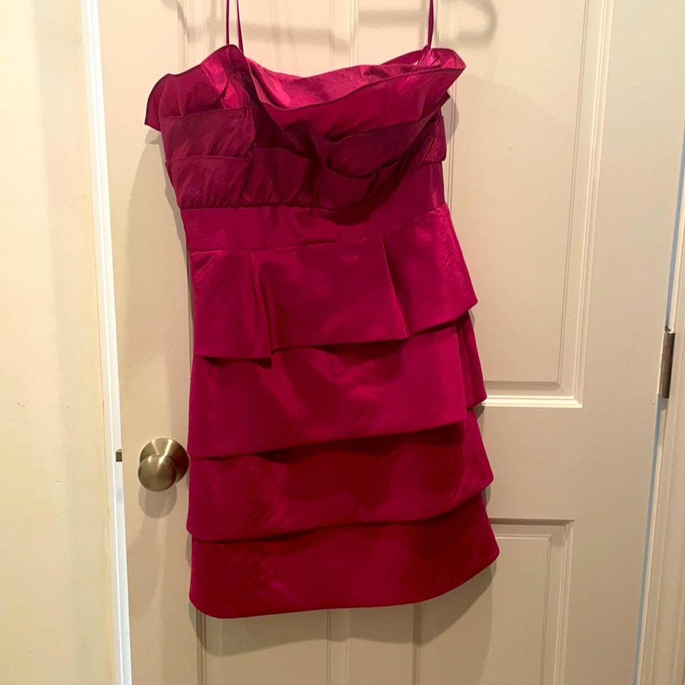 Max and Cleo strapless cocktail dress